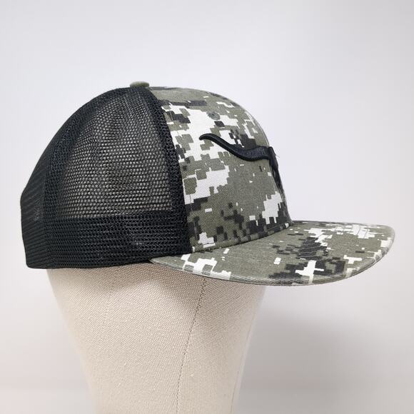 Arcadian Outfitters Snapback Trucker Hat Multicolor One Size Mesh Back Camo - Picture 5 of 9